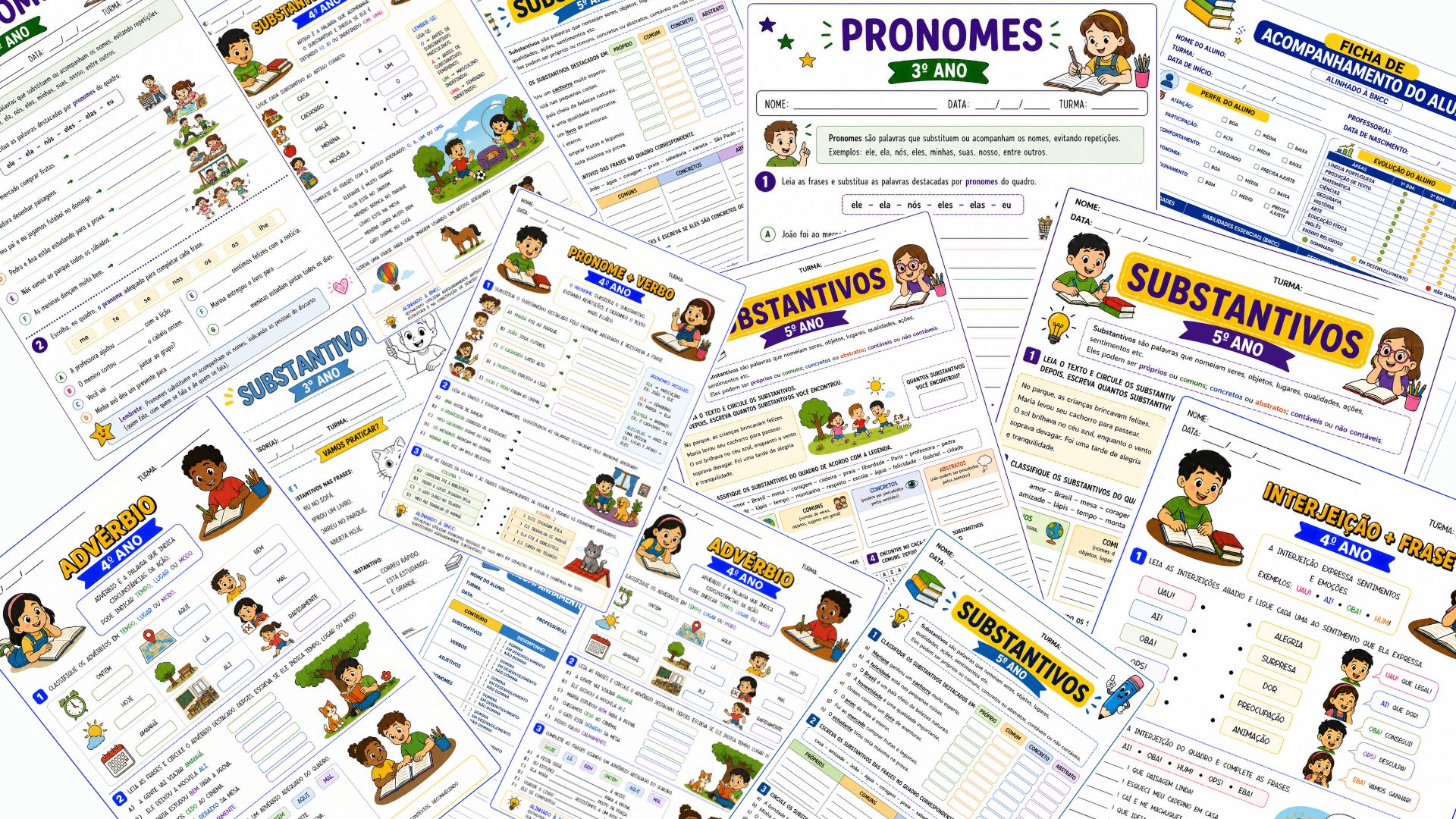 Pacote 5 Mil Atividades de Todos os Tipos